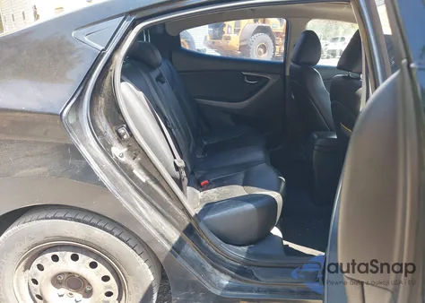 2012 Hyundai Elantra Limited (Ulsan Plant) z USA, uszkodzony, nr VIN KMHDH4AE2CU471670